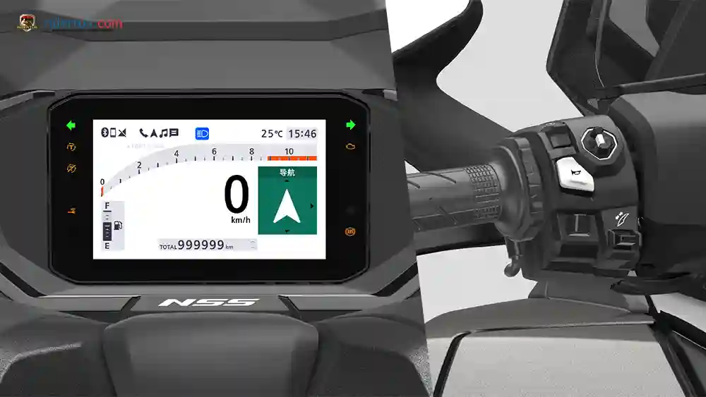 Honda, NSS350, Honda NSS350, Forza, motor matik, skutik bongsor