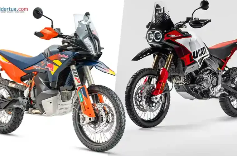KTM 890 Adventure R Rally vs Ducati DesertX Rally: Dua Motor Adventure Reli!