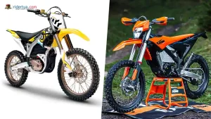 KTM Freeride E vs Sur-Ron Storm Bee: Duel Motor Listrik Trail Enduro!