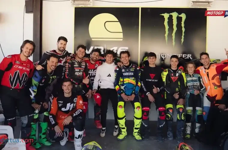 Kimi Antonelli - Valentino Rossi - VR46