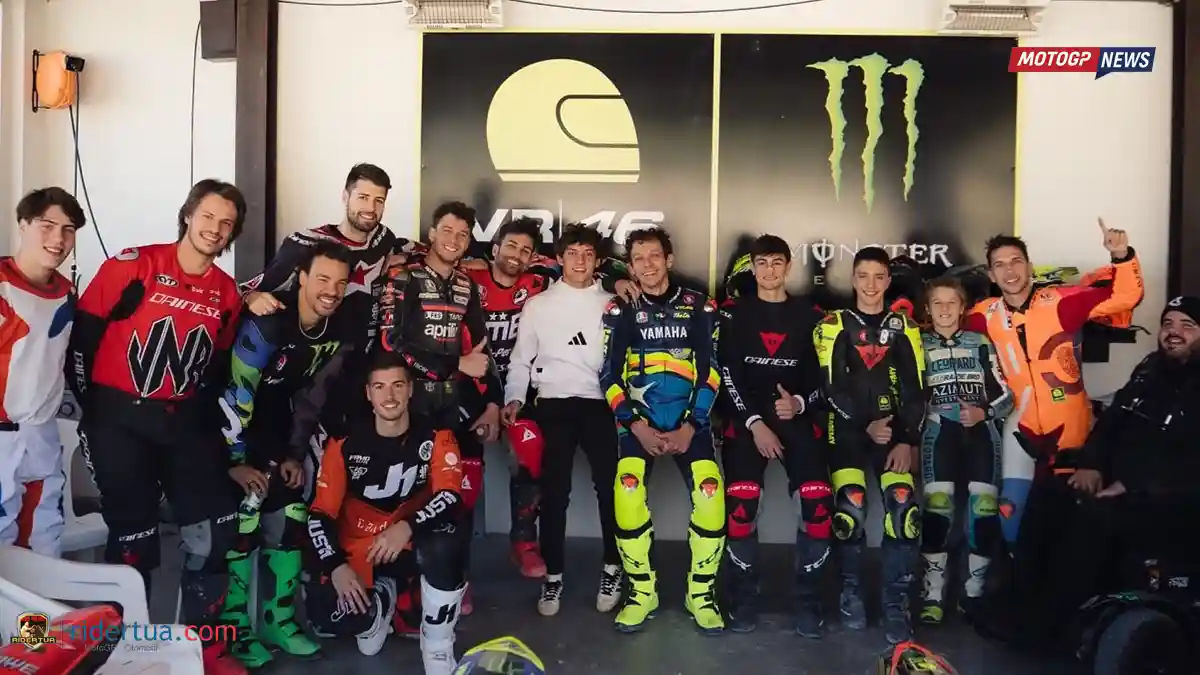 Kimi Antonelli - Valentino Rossi - VR46