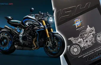 Garang Tenaga Buas! MV Agusta Rush Titanio Hypernaked Eksotis Terbatas