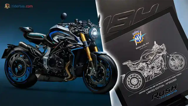 Garang Tenaga Buas! MV Agusta Rush Titanio Hypernaked Eksotis Terbatas