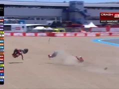 Marc Marquez - Crash Jerez 2026