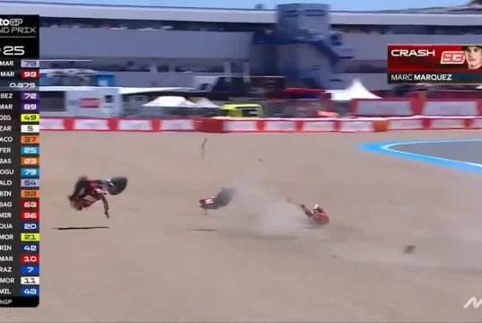 Marc Marquez - Crash Jerez 2026