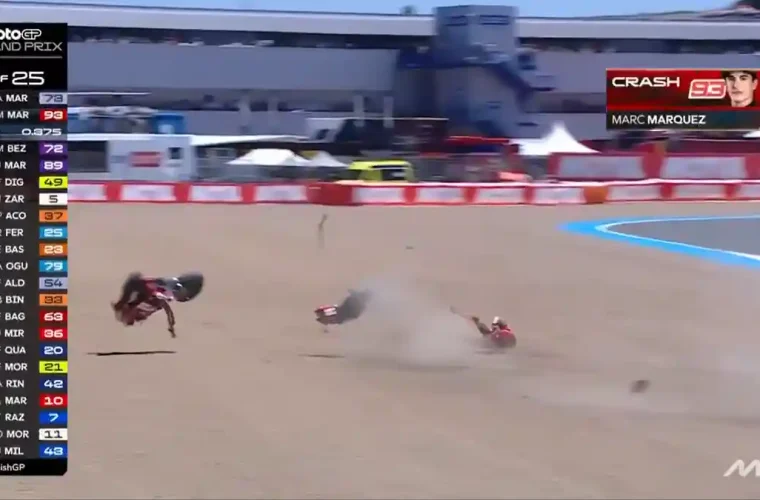 Marc Marquez - Crash Jerez 2026