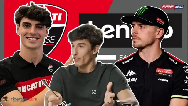 Marc Marquez - Fabio di Giannantonio - Fermin Aldeguer