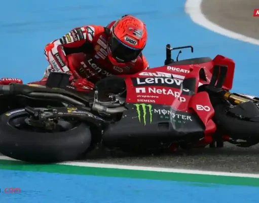 Marc Marquez Crash