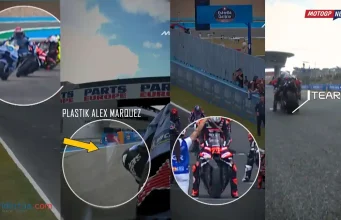 TEAR-OFF Alex Marquez - Marco Bezzecchi