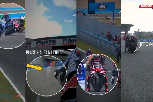 TEAR-OFF Alex Marquez - Marco Bezzecchi