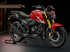 Tampilannya Agresif! TVS Apache RTR 160 4V 2026 Sport Naked Fiturnya Lengkap
