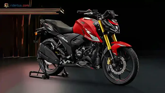 Tampilannya Agresif! TVS Apache RTR 160 4V 2026 Sport Naked Fiturnya Lengkap