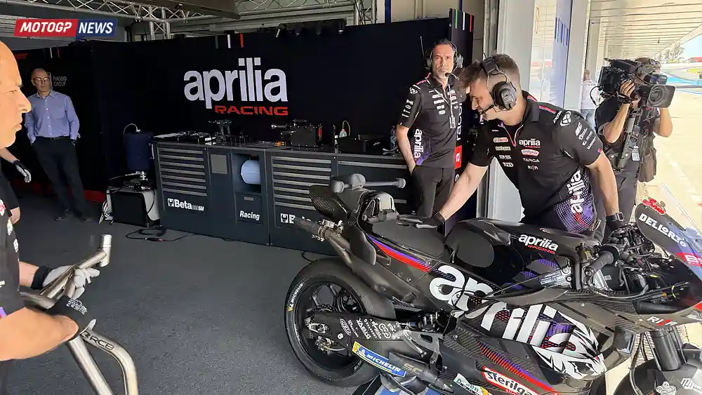 Tes Resmi MotoGP Jerez - Aprilia