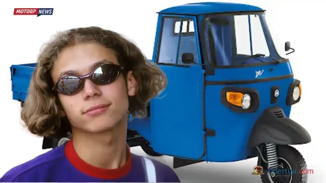 Valentino Rossi - Piaggio Ape