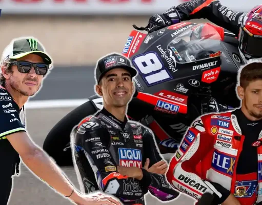 Valentino Rossi - Senna Agius - Casey Stoner