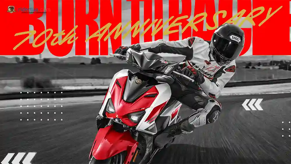 Yamaha, Cygnus XR, 70th Anniversary Edition, Yamaha Cygnus XR, Yamaha Cygnus XR 70th Anniversary Edition, skutik sporty, edisi spesial