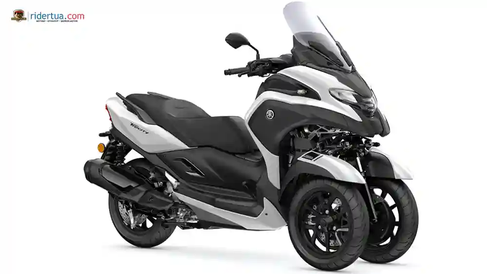 Yamaha Tricity 300 vs Piaggio MP3 310: Matik Beroda Tiga Eropa yang Sengit! 2 Yamaha, Tricity 300, Yamaha Tricity 300, Tricity, motor roda tiga, airbag