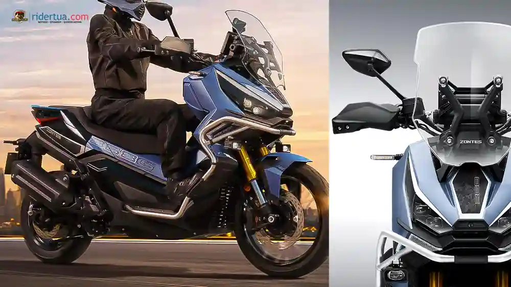 Zontes, 368G, Zontes 368G, skutik, skutik petualang, motor matik