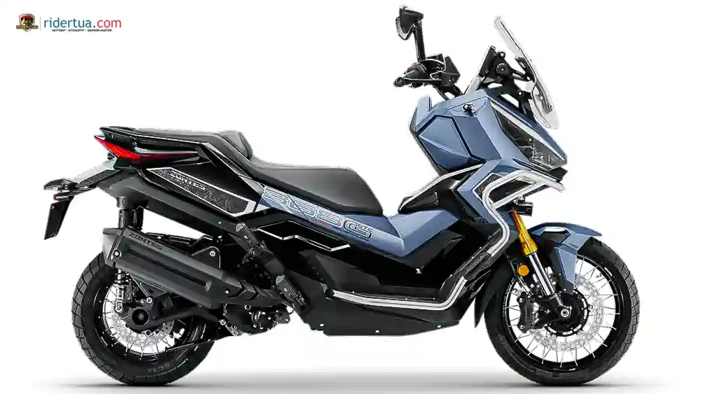 Zontes, 368G, Zontes 368G, skutik, skutik petualang, motor matik