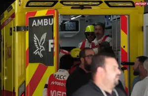 Alex Marquez Crash Catalunya