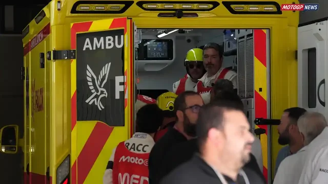 Alex Marquez Crash Catalunya