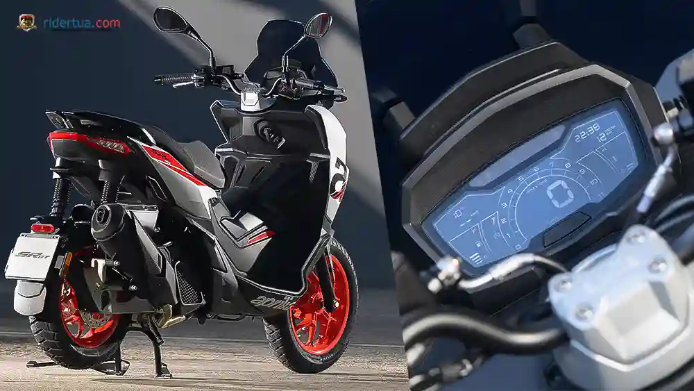 Aprilia, SR GT Sport 200, Aprilia SR GT Sport 200, motor matik, skutik petualang, skutik sporty