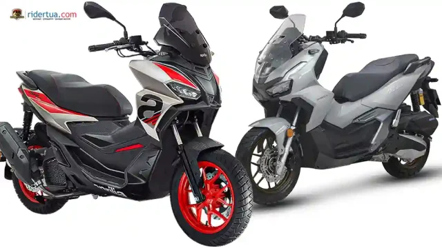 Aprilia SR GT Sport 200 vs Honda ADV160