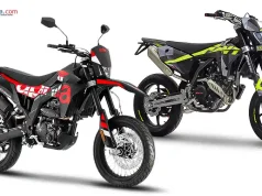 Aprilia SX 125 vs Fantic XMF125: Duel Supermoto 125cc Asal Italia! Aprilia SX 125 vs Fantic XMF125
