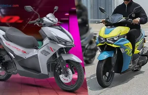 Aveta Nova 200 vs QJMotor AX200S: Skutik Sporty yang Keduanya Mirip Aerox? Aveta Nova 200 vs QJMotor AX200S