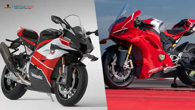 Bimota KB998 Rimini vs Ducati Panigale V4 R Bimota KB998 Rimini vs Ducati Panigale V4 R