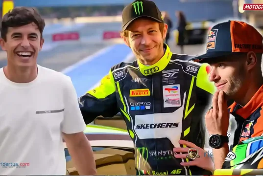 Brad Binder - Valentino Rossi - Marc Marquez