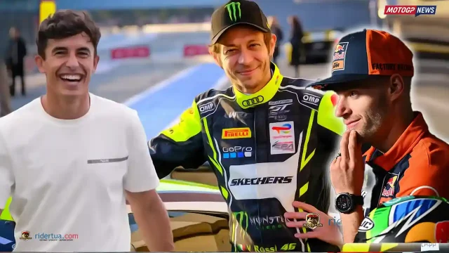 Brad Binder - Valentino Rossi - Marc Marquez