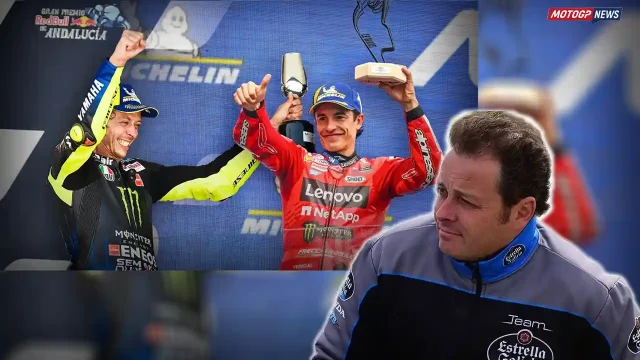 Emilio Alzamora - Marc Marquez - Valentino Rossi Emilio Alzamora - Marc Marquez - Valentino Rossi