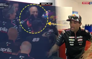 Emosi Memuncak, Kericuhan di Garasi Aprilia: Jorge Martin Mendorong Paolo Bonora (Manajer Tim Aprilia) Emosi Memuncak - Kericuhan di Garasi Aprilia - Jorge Martin Mendorong Paolo Bonora (Manajer Tim Aprilia) di GP Catalunya 2026