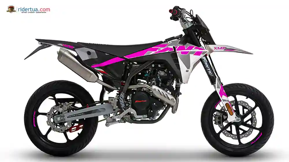 Aprilia SX 125 vs Fantic XMF125: Duel Supermoto 125cc Asal Italia! 4 Fantic XMF125