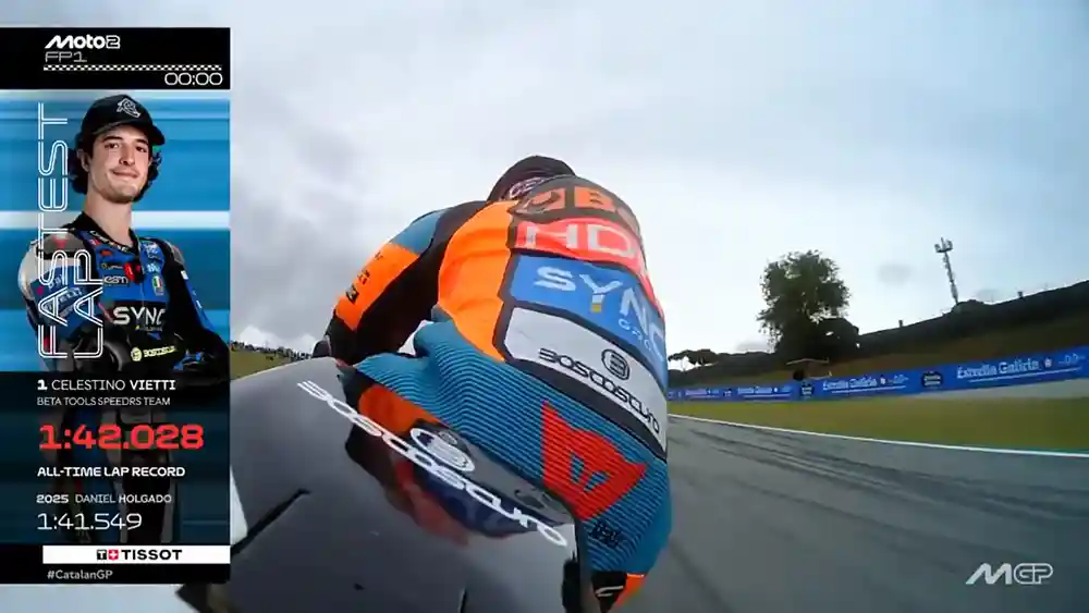Hasil FP1 Moto2 Catalunya 2026: Celestino Vietti Tercepat, Mario Aji Absen 1 Hasil FP1 Moto2 Catalunya 2026Hasil FP1 Moto2 Catalunya 2026 Hasil FP1 Moto2 Catalunya 2026