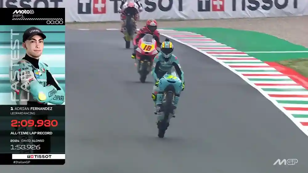 Hasil FP1 Moto3 Italia 2026: Adrian Fernandez, Veda P-20 1 Hasil FP1 Moto3 Italia 2026