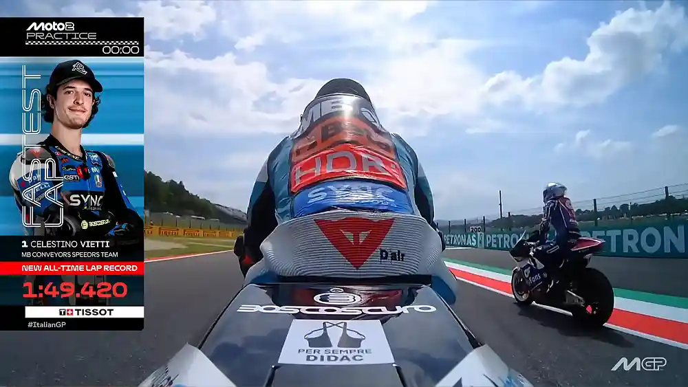 Hasil Practice Moto2 Italia 2026: Vietti Gacor Pecahkan Rekor Mugello, David Alonso dan Holgado Lolos Q2 1 Hasil Practice Moto2 Italia 2026