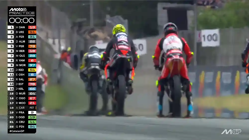 Hasil Practice Moto3 Catalunya 2026