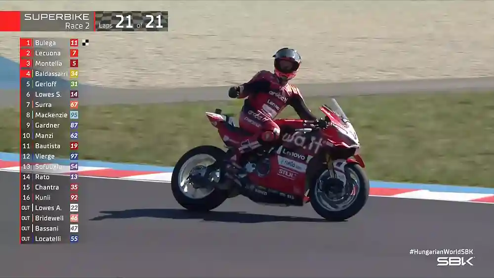 Hasil Race 2 WSBK Hungaria 2026 dan Update Klasemen Pembalap Terbaru 1 dan Update Klasemen Pembalap Terbaru