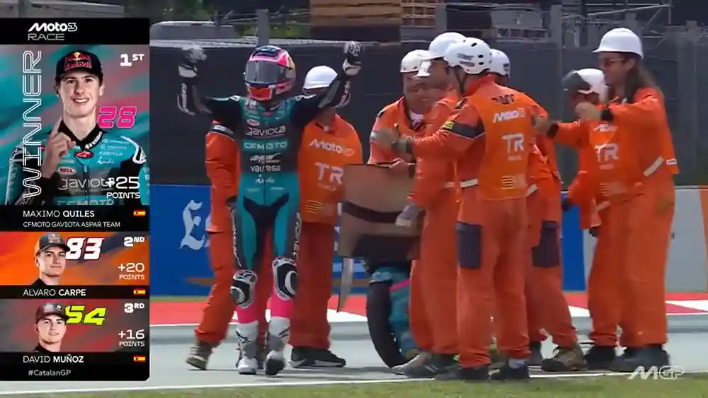Hasil Race Moto3 Catalunya 2026