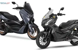 NCX Honda ADV160 vs Yamaha NMAX Turbo: Skutik Premium Adventure vs Skutik Maxi Modern Honda ADV160 vs Yamaha NMAX Turbo