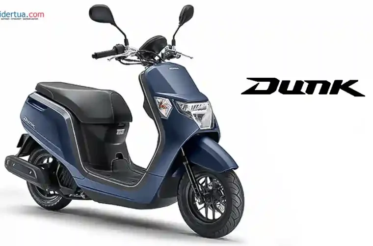 Motor Komuter Mini Honda Dunk 2026 Tampilan Modern Dijual Rp 25 Jutaan!