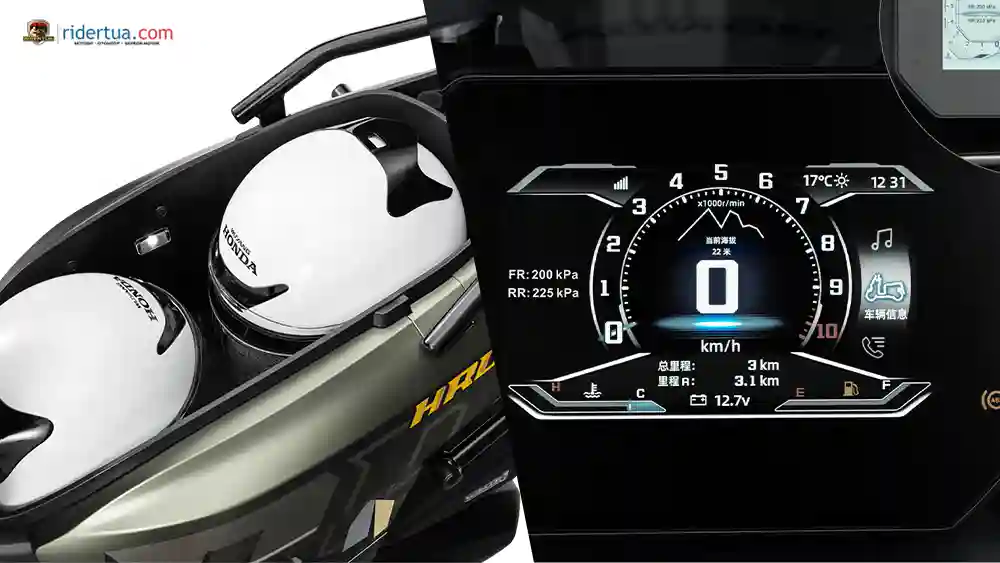 Matik Adventure Baru Honda HooRide 125 2026 Tampilan Modern Udah Lengkap Fitur! 4 Honda, HooRide 125, Honda HooRide 125, motor matik, skutik petualang, motor baru