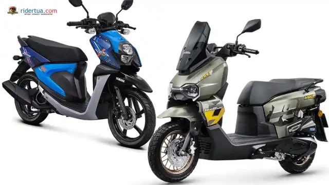 Honda HooRide 125 vs Yamaha X-Ride 125 Honda HooRide 125 vs Yamaha X-Ride 125