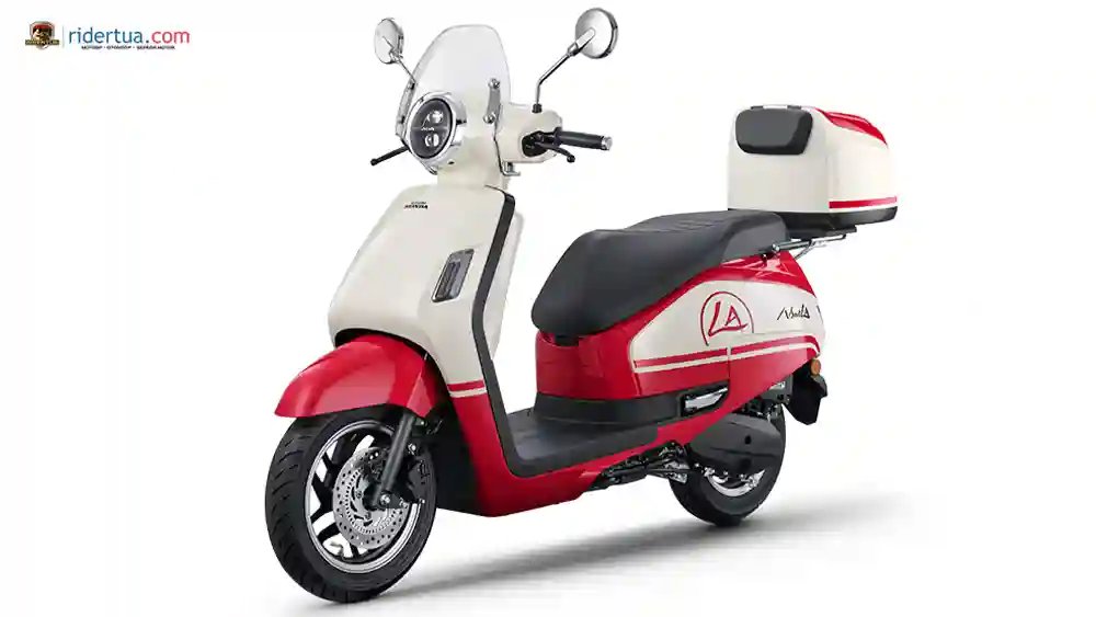 Honda, NS125LA, Honda NS125LA, motor matik, skutik retro, skutik retro modern