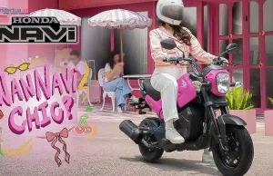 Lucu Ada Warna Pink! Honda NAVi 2026 Motor Mini Unik Tapi Matik Harga Terjangkau