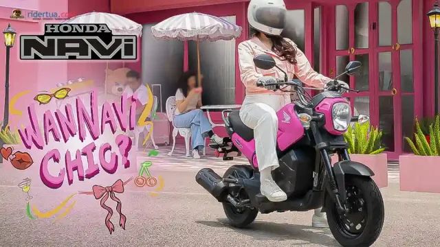 Lucu Ada Warna Pink! Honda NAVi 2026 Motor Mini Unik Tapi Matik Harga Terjangkau