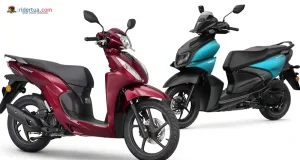 Honda Vision 110 vs Yamaha RayZR