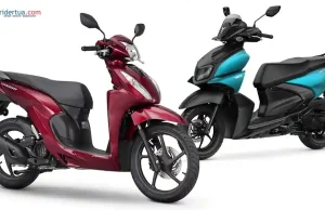 Honda Vision 110 vs Yamaha RayZR
